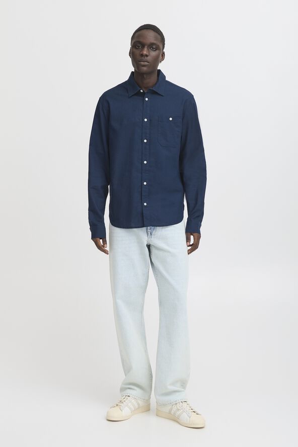 BHBAY linen LS shirt PP NOOS
