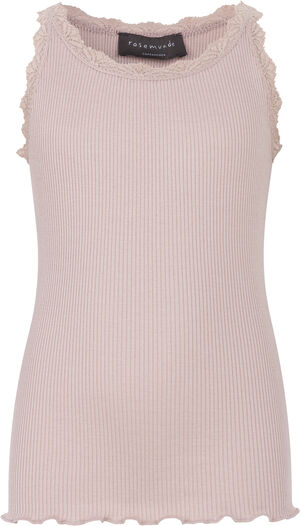 Silk top regular w/ lace
