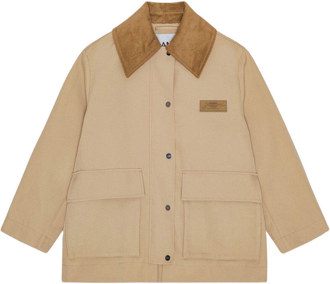 Heavy Twill Midi Jacket