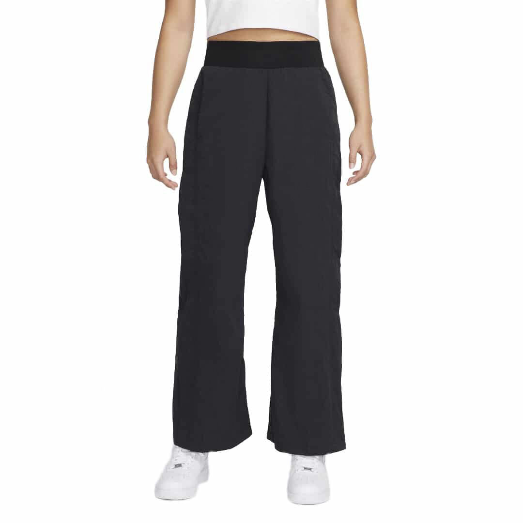 sportswear icon clash woven wide Leg pants