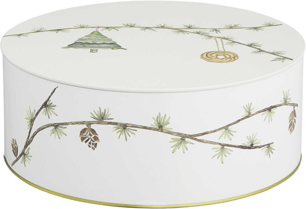 Hammersh&oslash;i Juleopbevaringsd&aring;se &Oslash;20/&Oslash;22 hvid 2 stk.