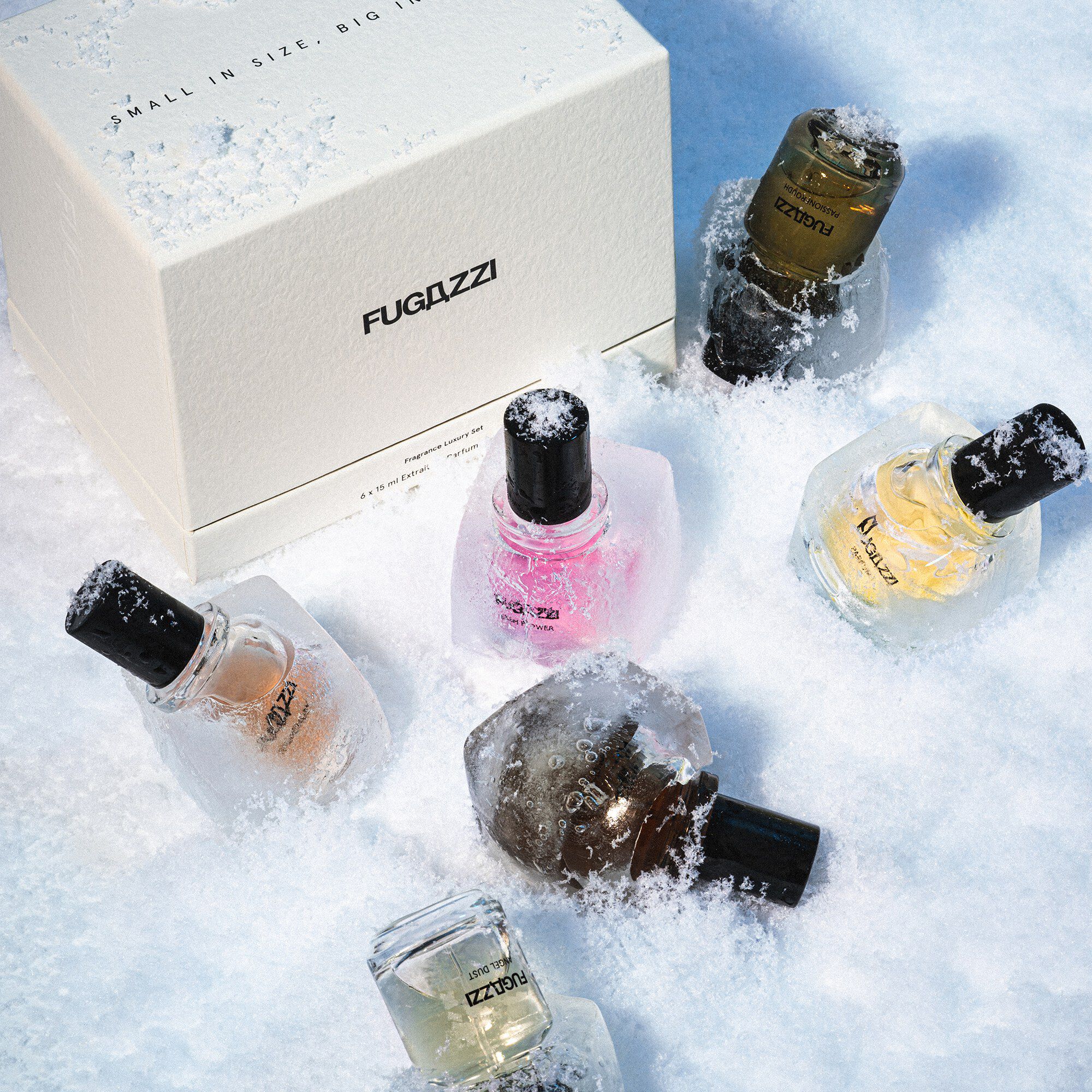 FUGAZZI LUXURY DISCOVERY SET - 6 x 15ml