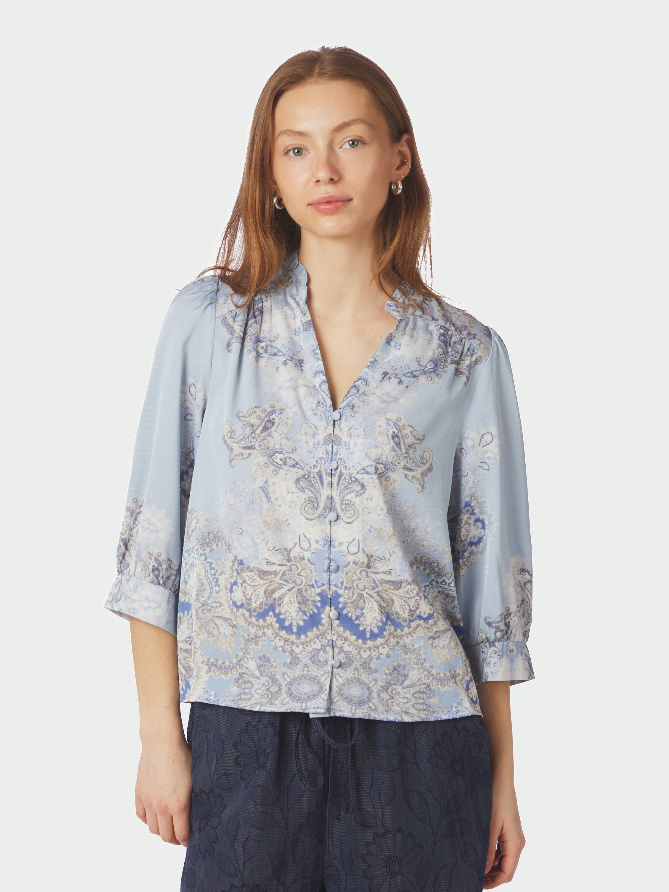 Roselle Artist Paisley Blouse