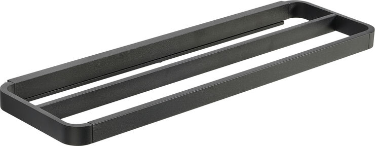 Håndklædestang dobbelt Rim 44x12 Black