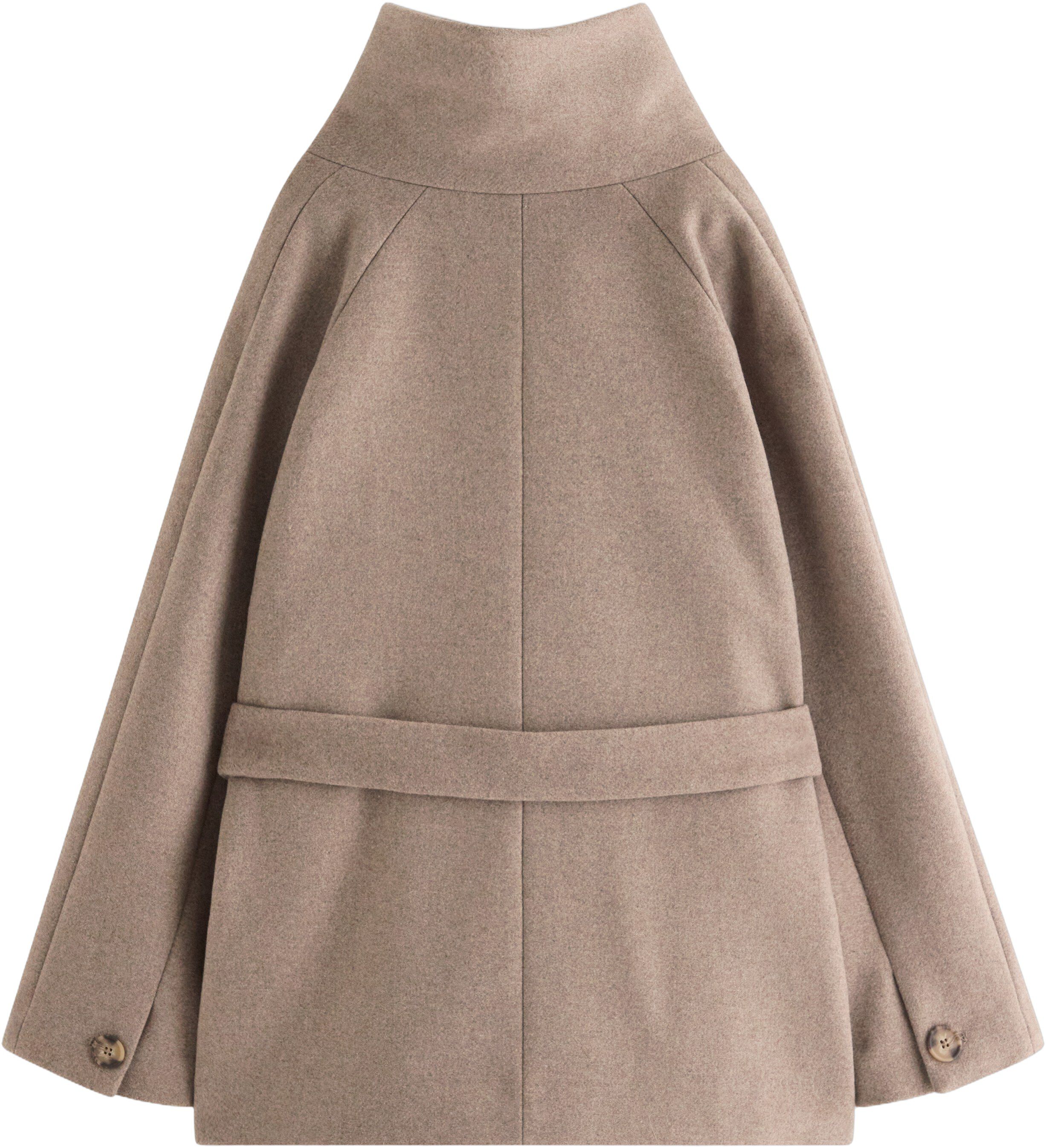 Oversized jacka i ullblandning