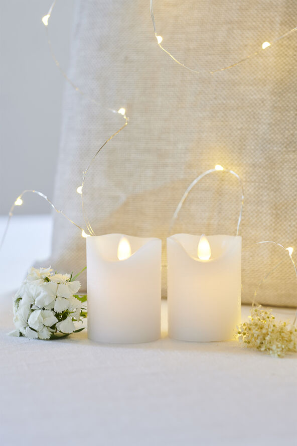 Sara Mini 2pcs set, White, w/Sensor