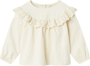 NMFSAKU LS LOOSE EMB TOP 2511-KU S