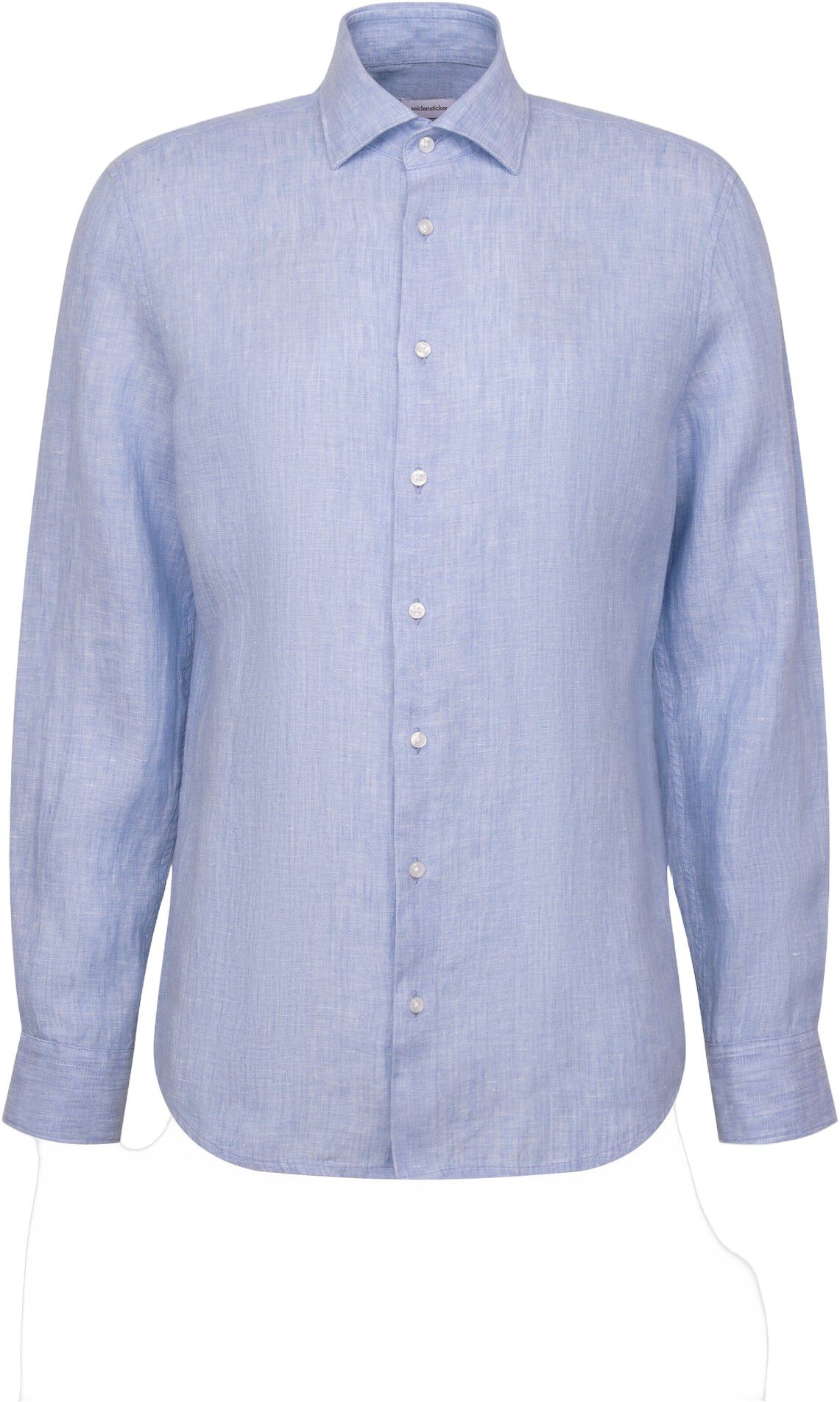 Linen shirt Slim 1/1 Kent-Collar Uni