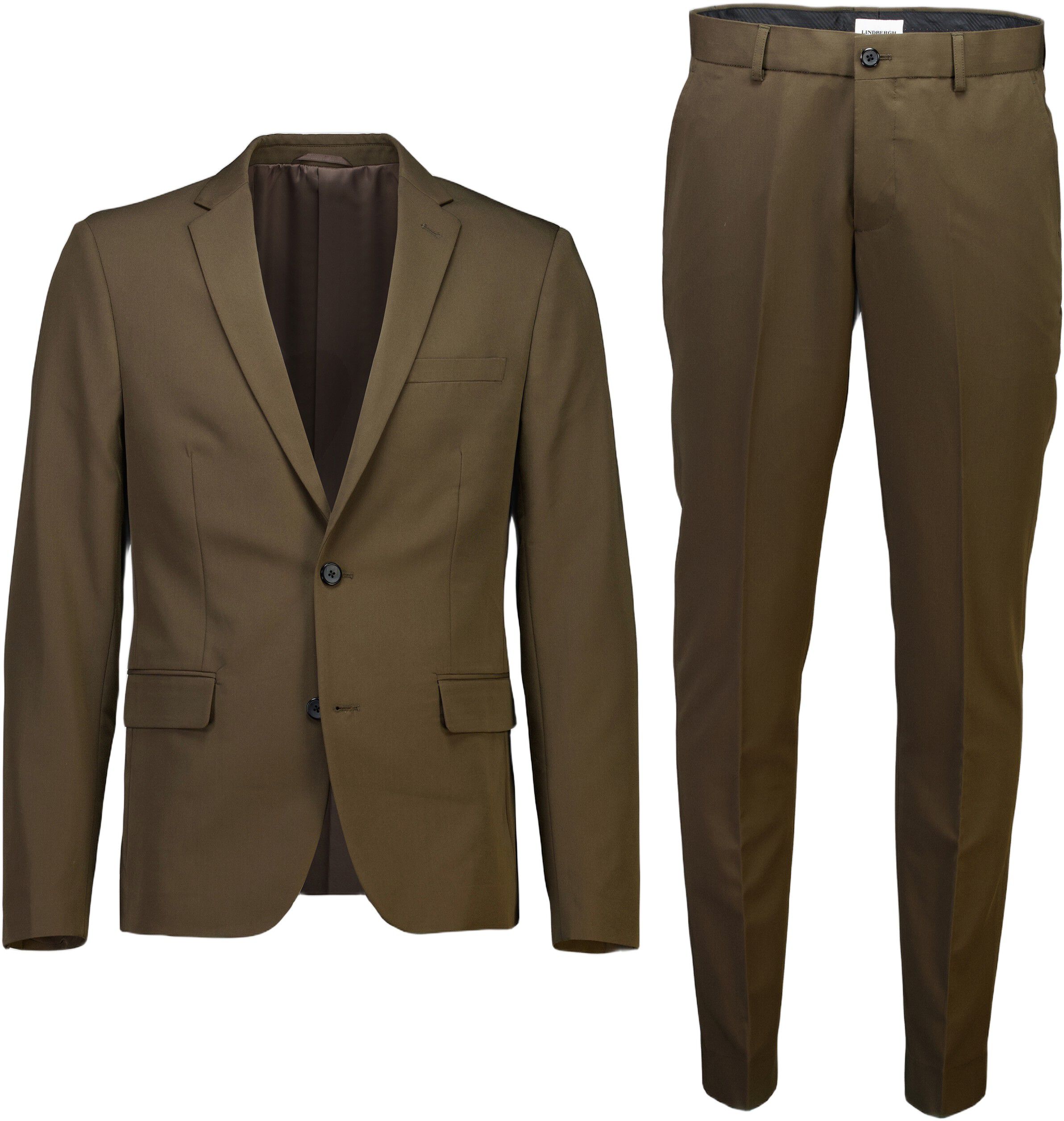 Fine twill stretch suit