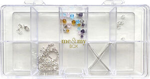 me&my BOX - Smykke Kit Halskæde - Figaro - Sølvbelagt 925
