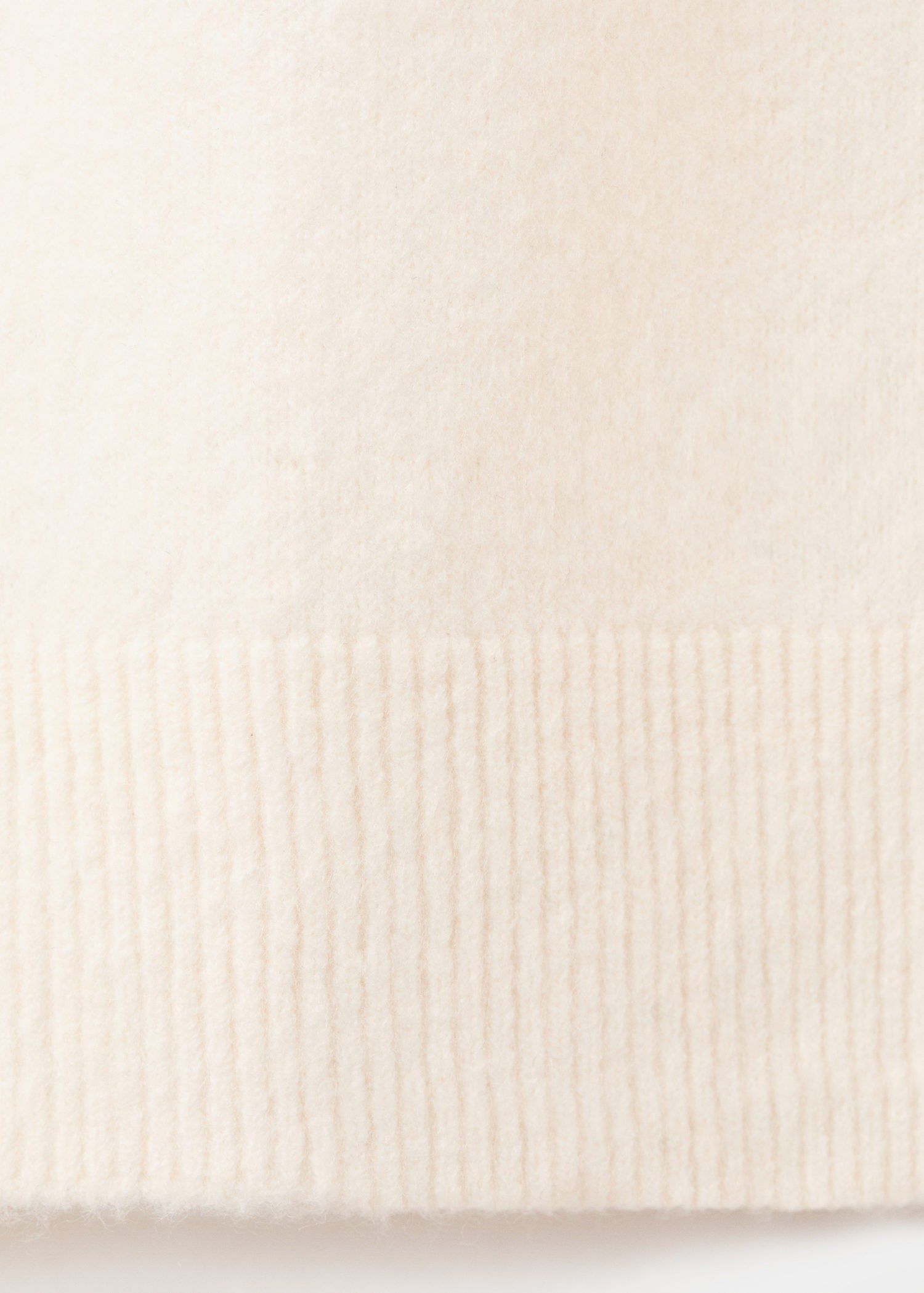 Knitted turtleneck dress