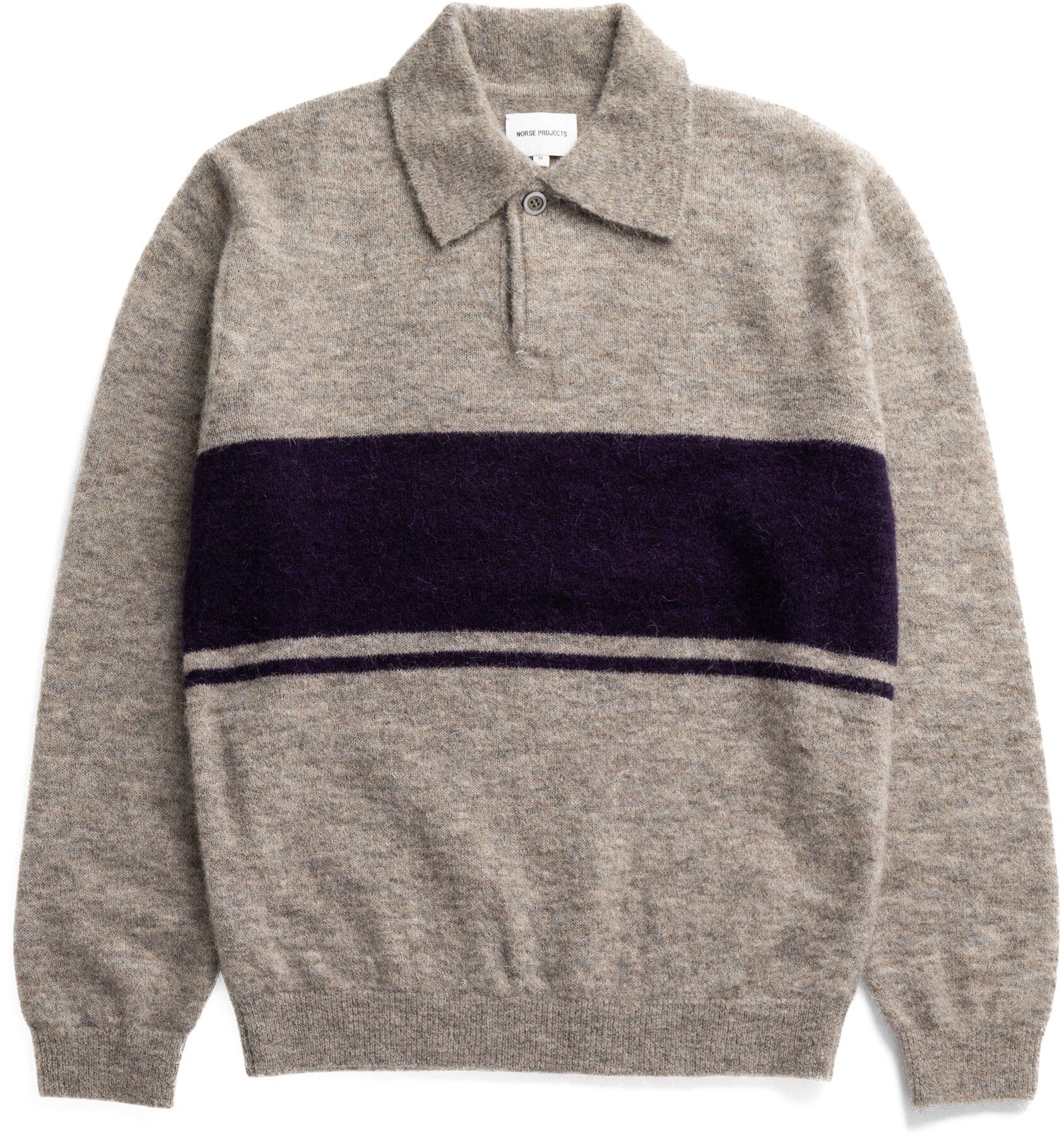 Gudme Baby Alpaca Stripe Polo