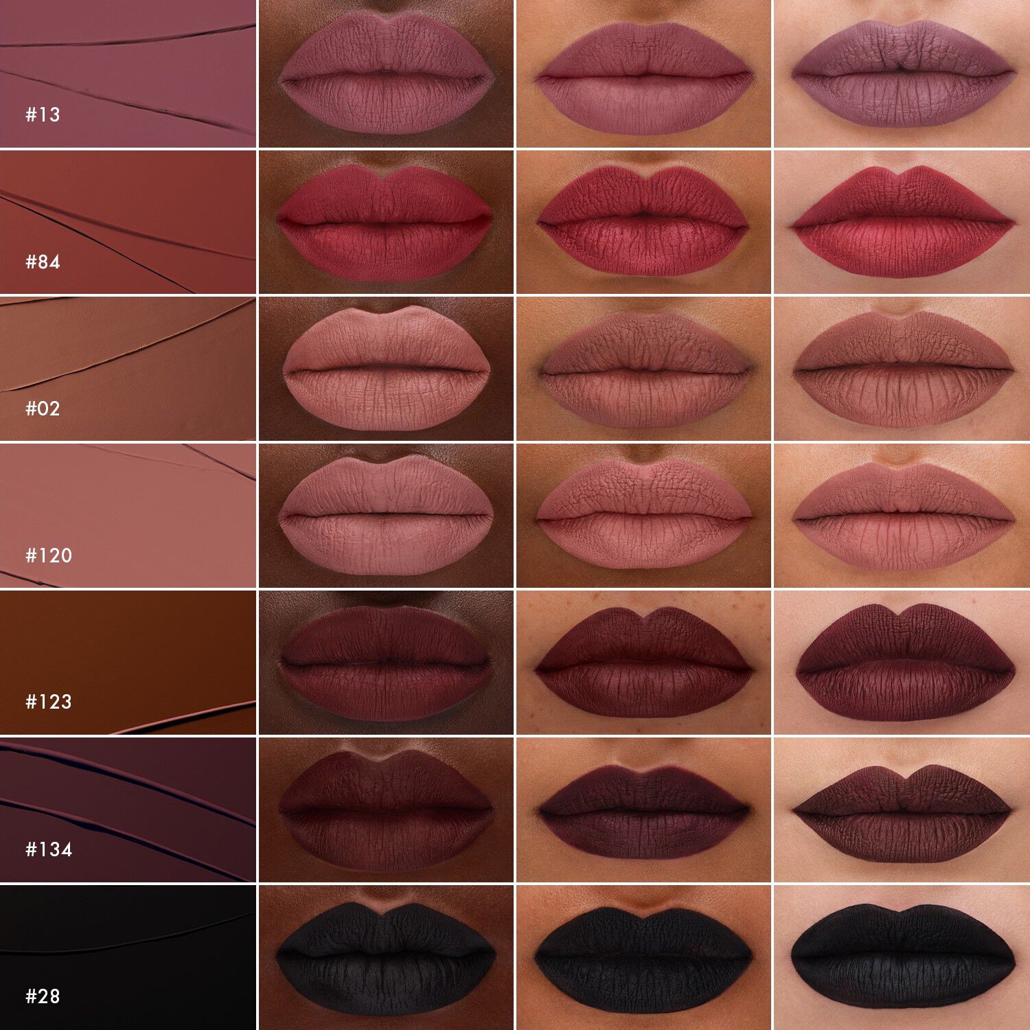 Cream Lip Stain - Matte Liquid Lipstick - Mat flydende l&aelig;bestift