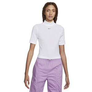 Sportswear Essentials Ribbed Mock-Neck T-shirt