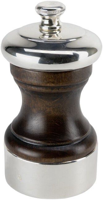 Peberkv&aelig;rn Palace 10 cm Choko/s&oslash;lv B&oslash;g/Fors&oslash;lvet metal