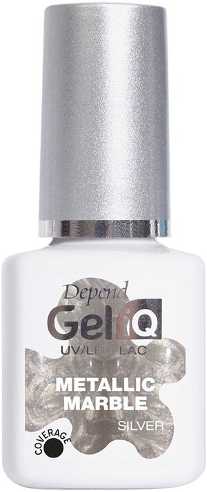 GeliQ Metallic Marble Silver