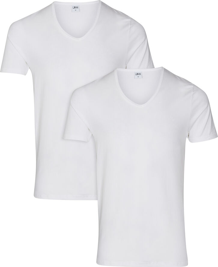 JBS 2-pack t-shirt V-neck GOTS