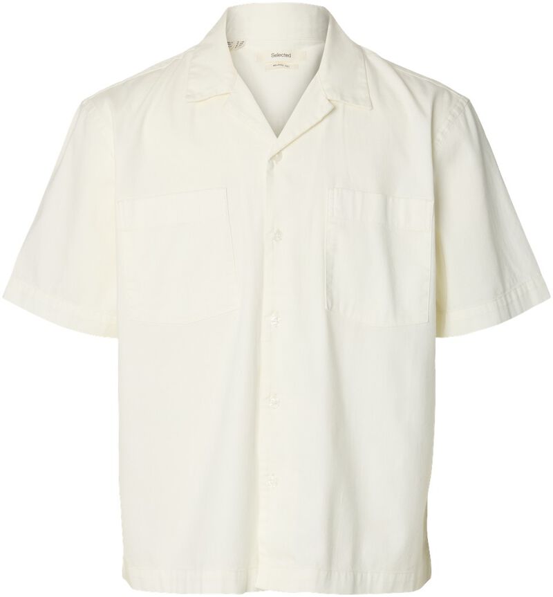 Slhrlxcarlo Denim Ss Shirt Resort