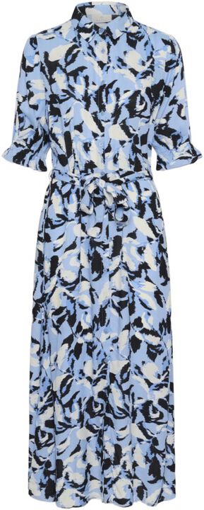 KAmira Plain Weave Dress Printed