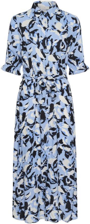 KAmira Plain Weave Dress Printed