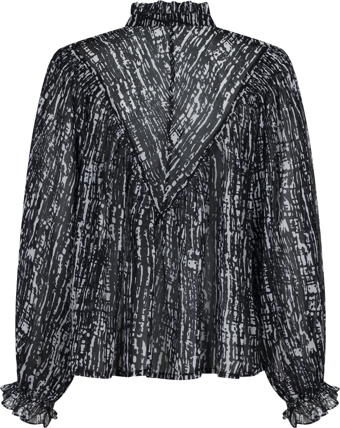 Flavi Graphic Drop Blouse