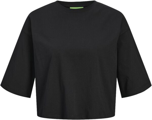 JXANDREA LOOSE SS CROPPED TEE JRS N