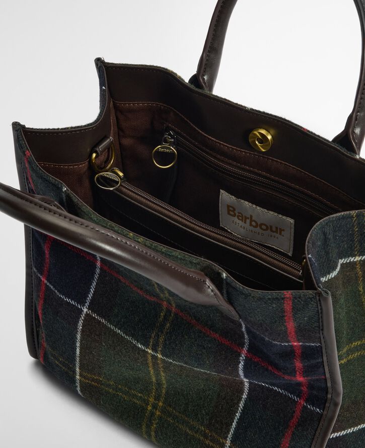 Barbour Barrhill Tartan Tote Bag