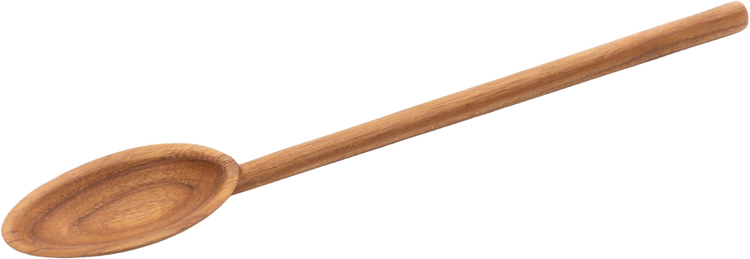 Grydeske, teak, 30 cm