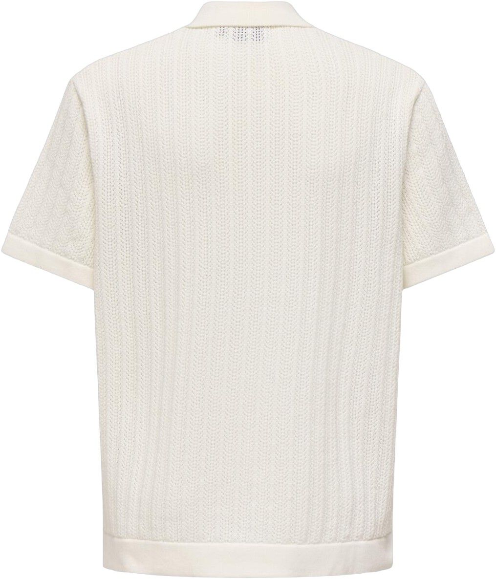 OSJMOON REG 12 SS POLO KNIT