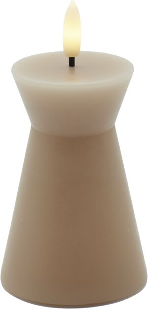 Nordisk Skulptur, Sille Kegle &Oslash;6,7x10 cm, Light Caramel