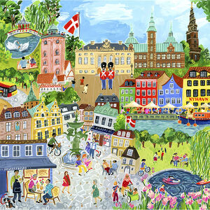 eeBoo - Puslespil 1000 brk - København