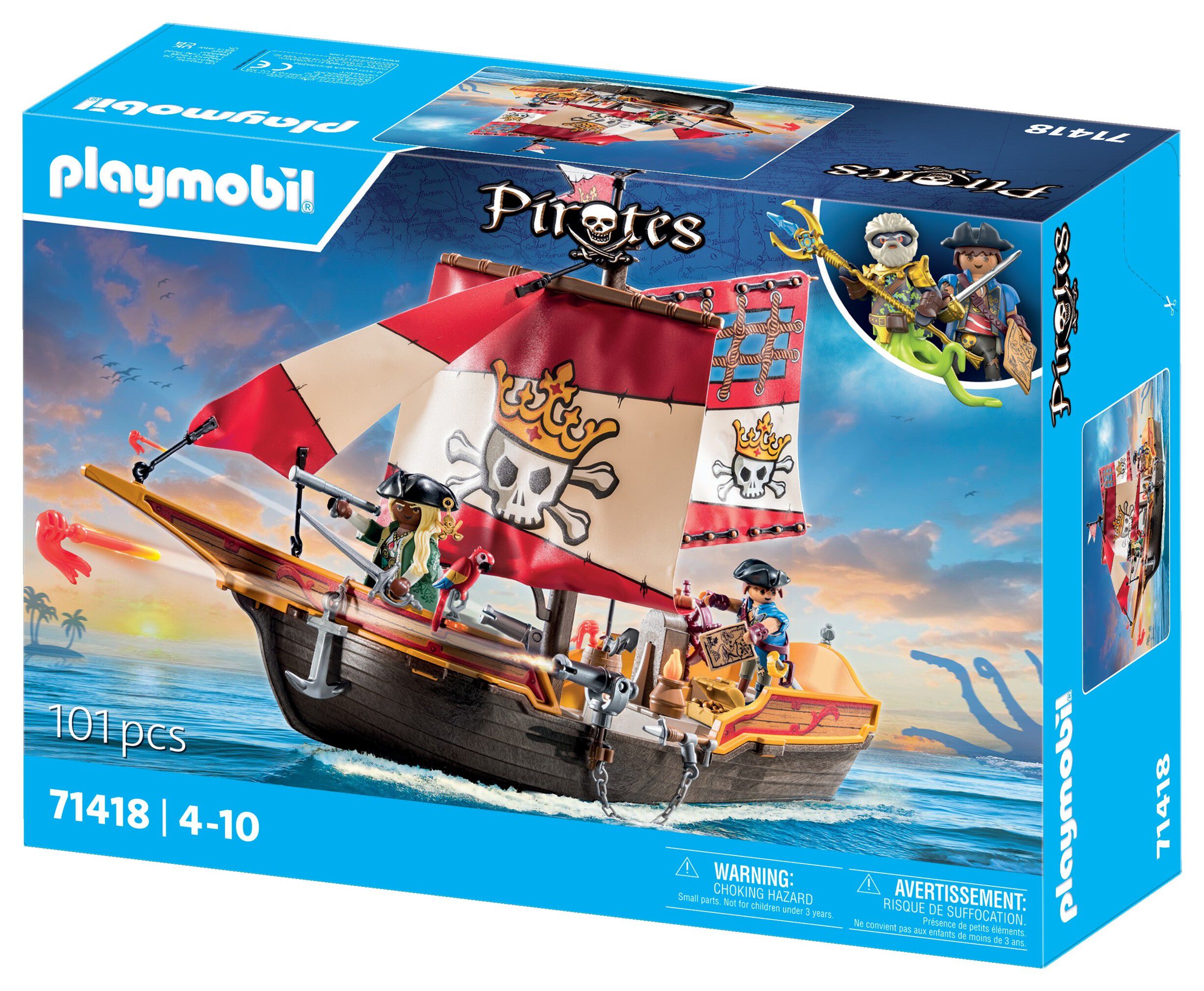 Playmobil Piratskib