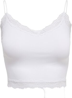 ONLVICKY LACE SEAMLESS CROPPED TOP
