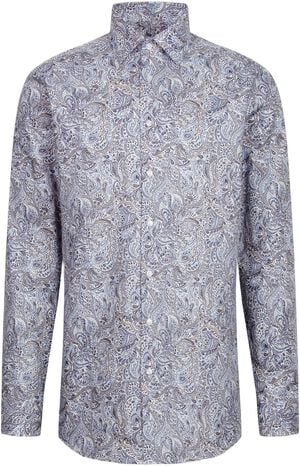 Business Shirt Regular Long sleeve Kent-Collar Floral