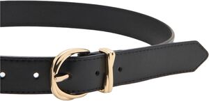 Oval buckle belt