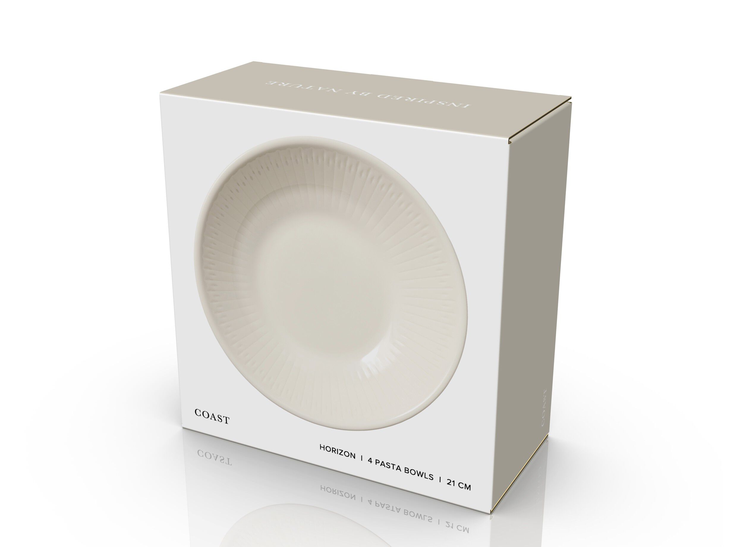 Pastask&aring;l Horizon 21 cm 4 stk. Cloud