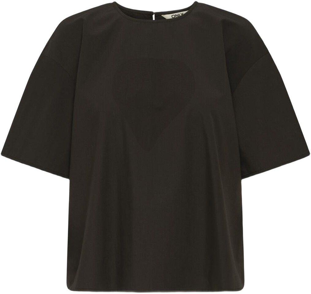 ONLTUVA S/S OPEN BACK TOP WVN