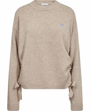 Future Wool Mix Oversized O-neck