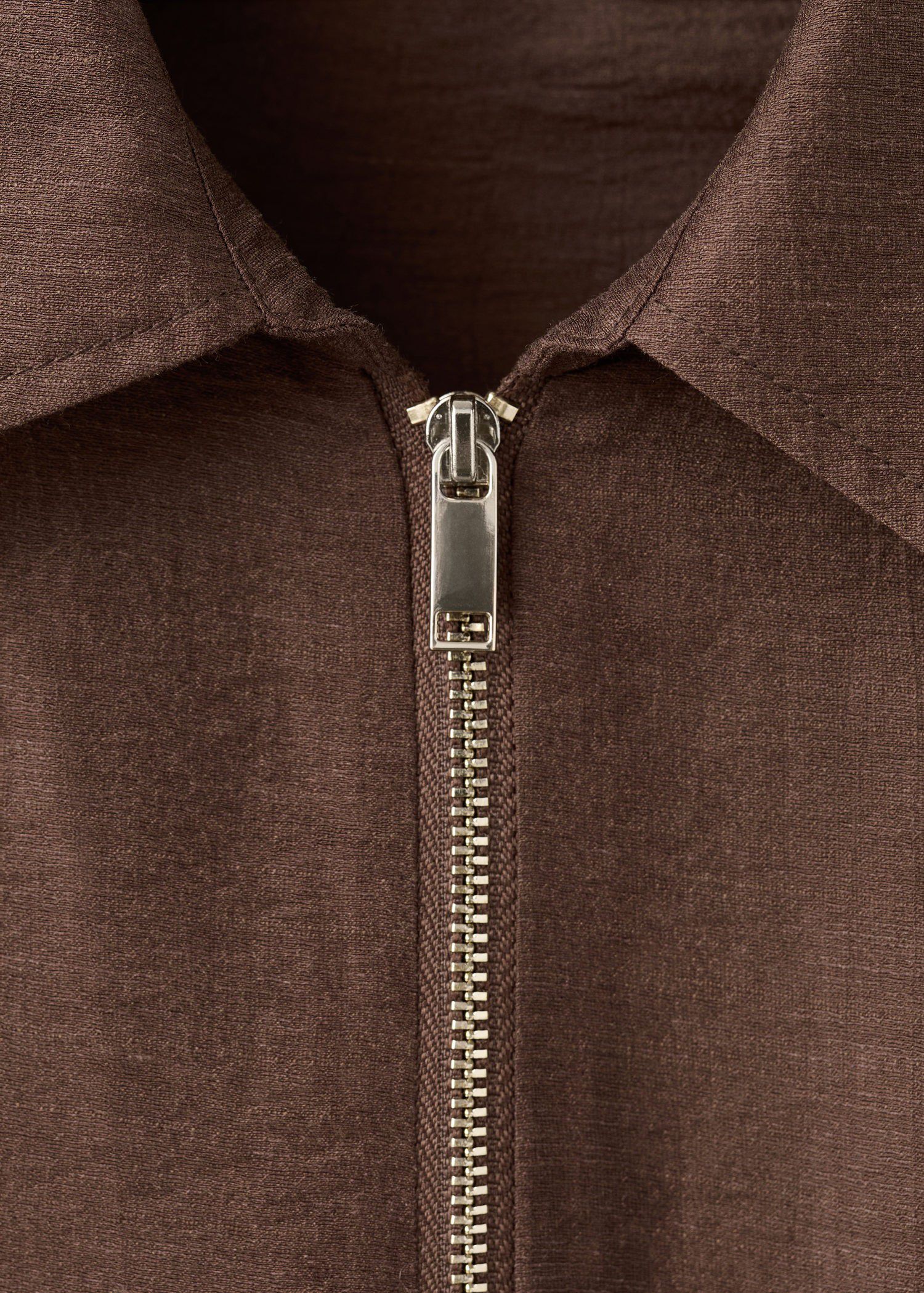 Linen blouse with belt