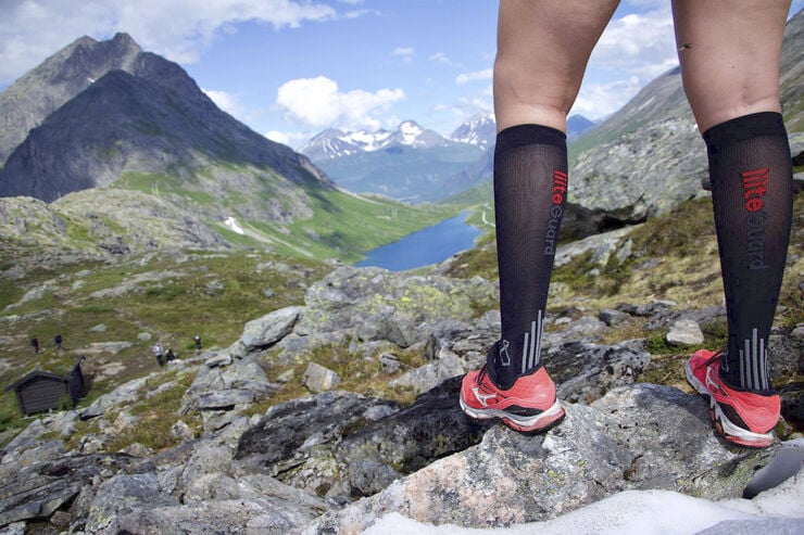 Shin-Tech Grip løbestrømper