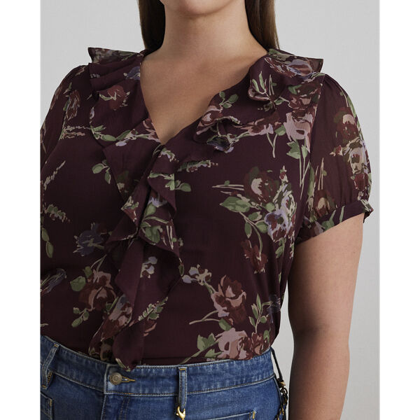 Poly Crinkle Top