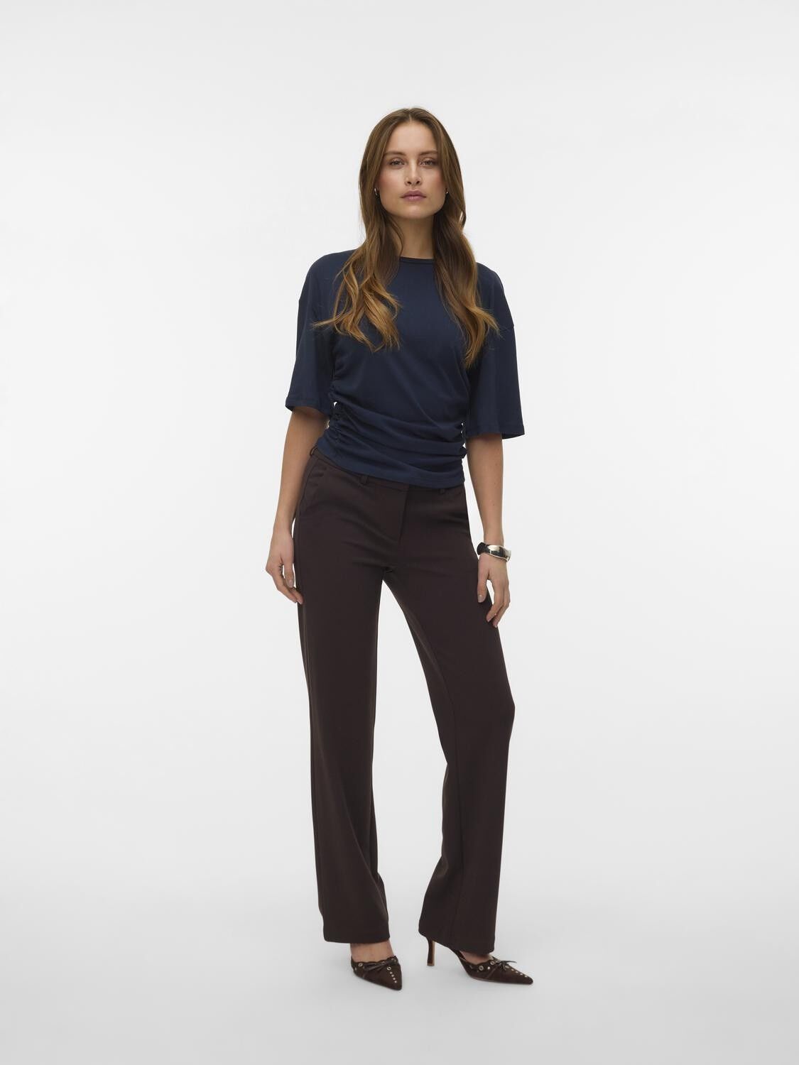 AWNAVARO 2/4 O-NECK TOP