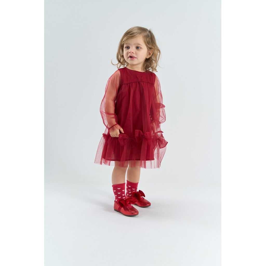 Tnstysabel L_S Mesh Dress