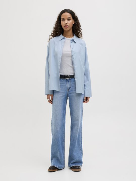 JXCARO POPLIN LS RLX SHIRT WVN NOOS