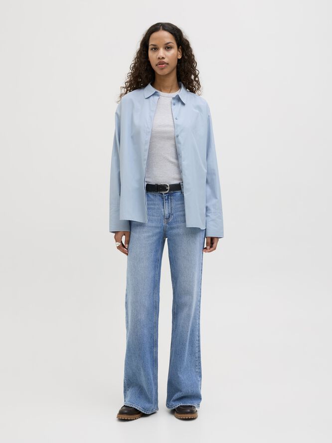 JXCARO POPLIN LS RLX SHIRT WVN NOOS