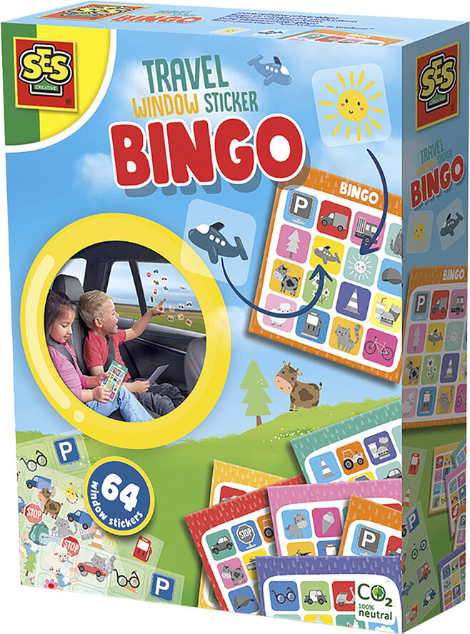 SES Creative - Spil - Bingo til bilturen