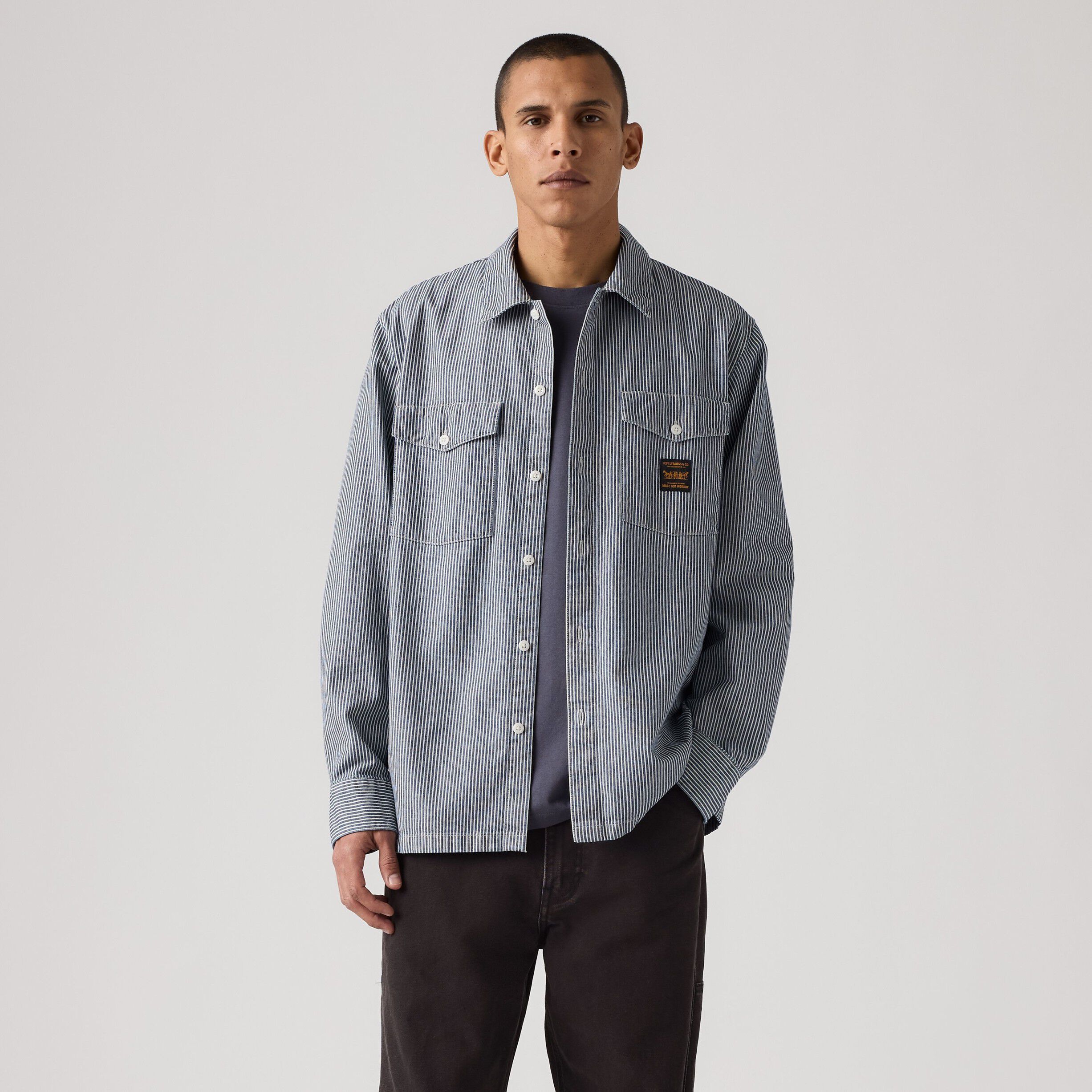 LS WORKER WW WASHINGTON STRIPE