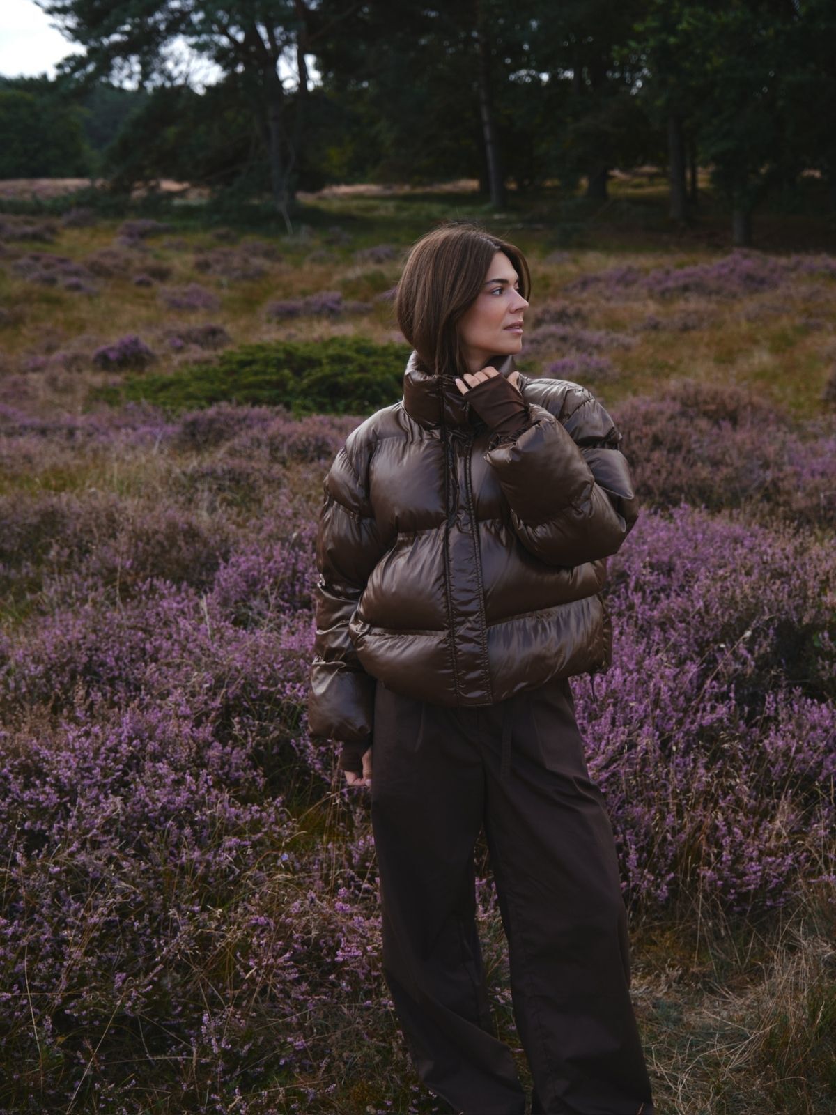 Rhea Shiny Puffer Jacket