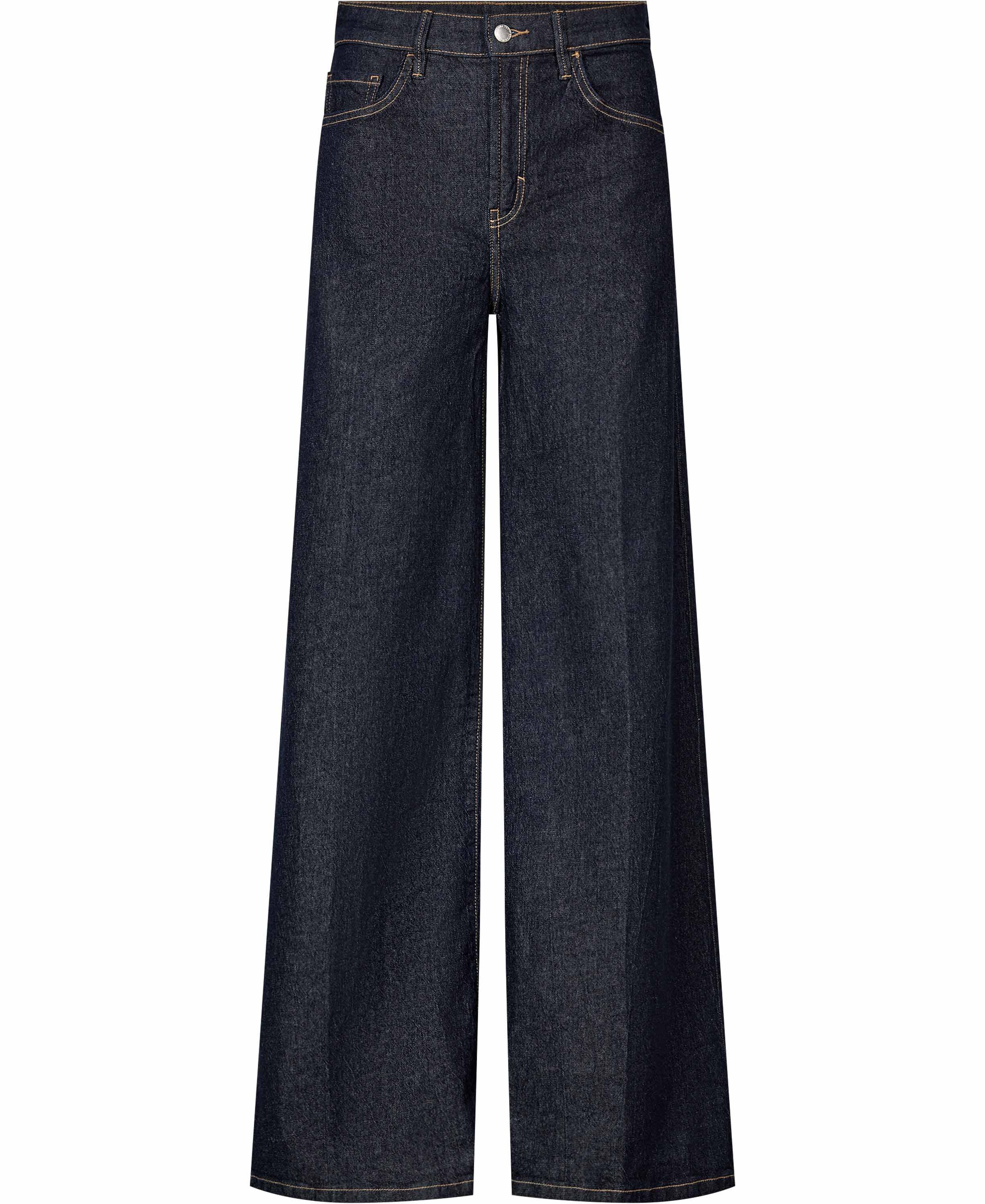 High-waisted wideleg jeans
