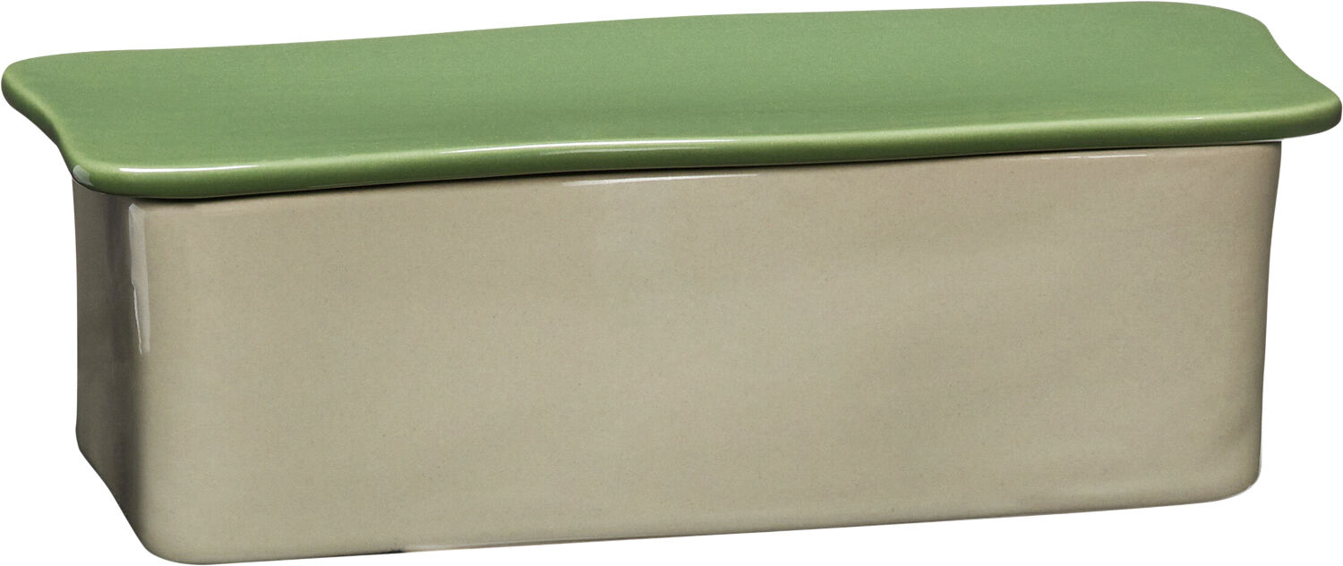 Amare Skrivebordsordner Small Sand/Gr&oslash;n